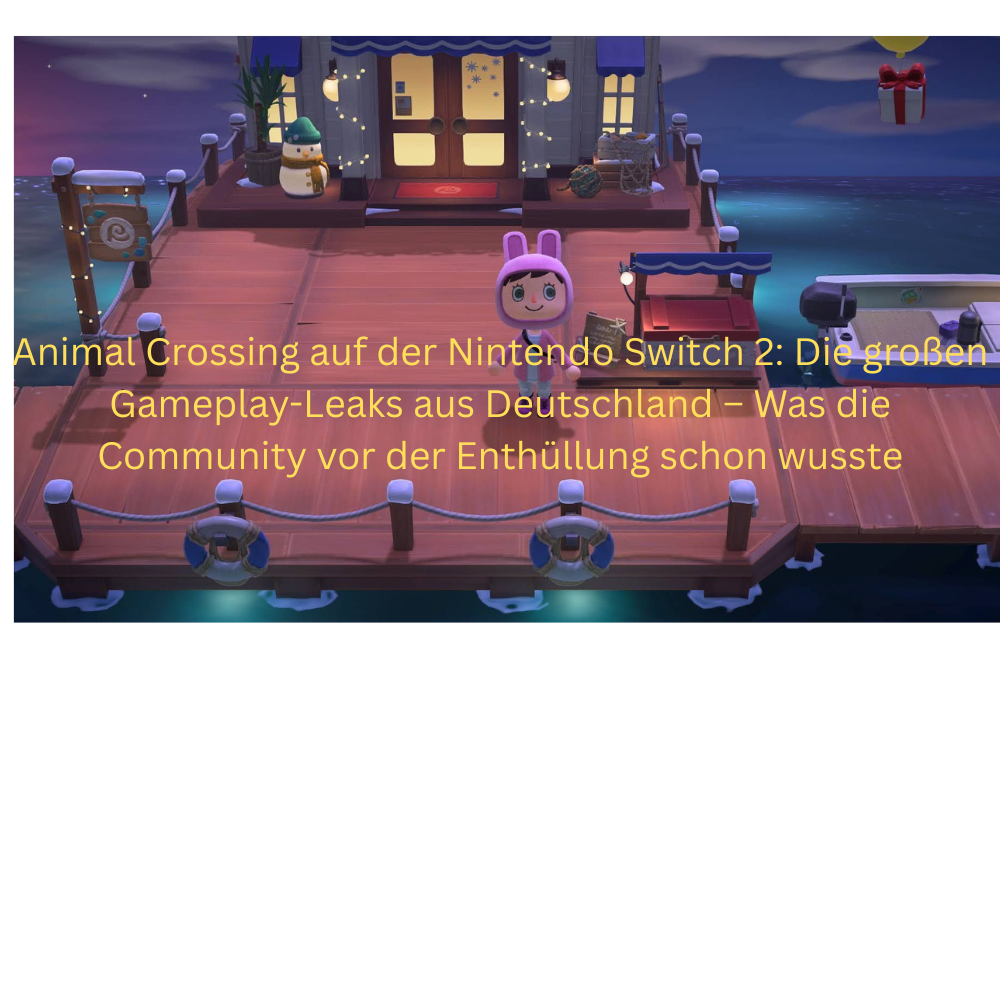 Animal Crossing auf der Nintendo Switch 2