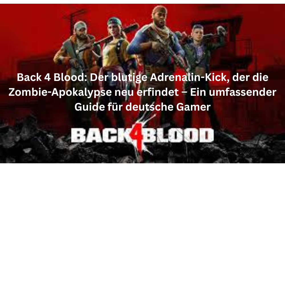 Back 4 Blood