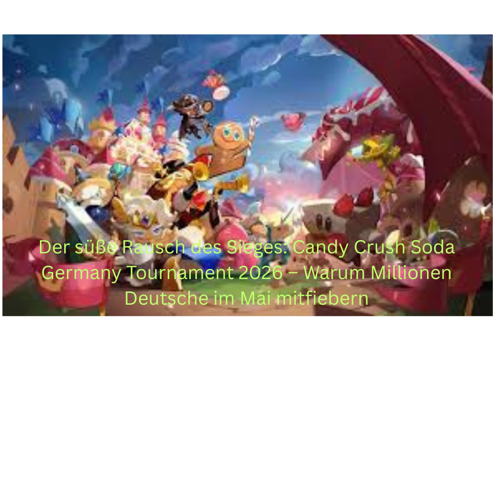 Der süße Rausch des Sieges: Candy Crush Soda Germany Tournament 2026 – Warum Millionen Deutsche im Mai mitfiebern