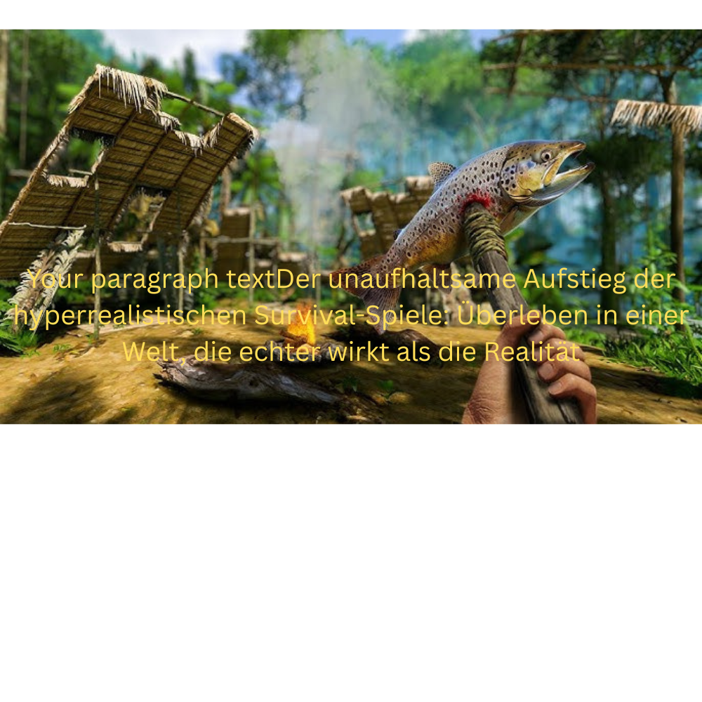Der unaufhaltsame Aufstieg der hyperrealistischen Survival
