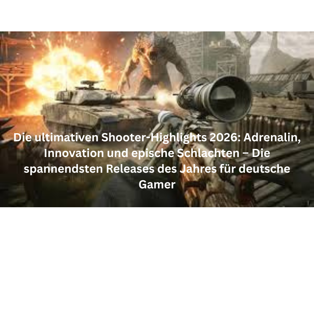 Die ultimativen Shooter Highlights 2026