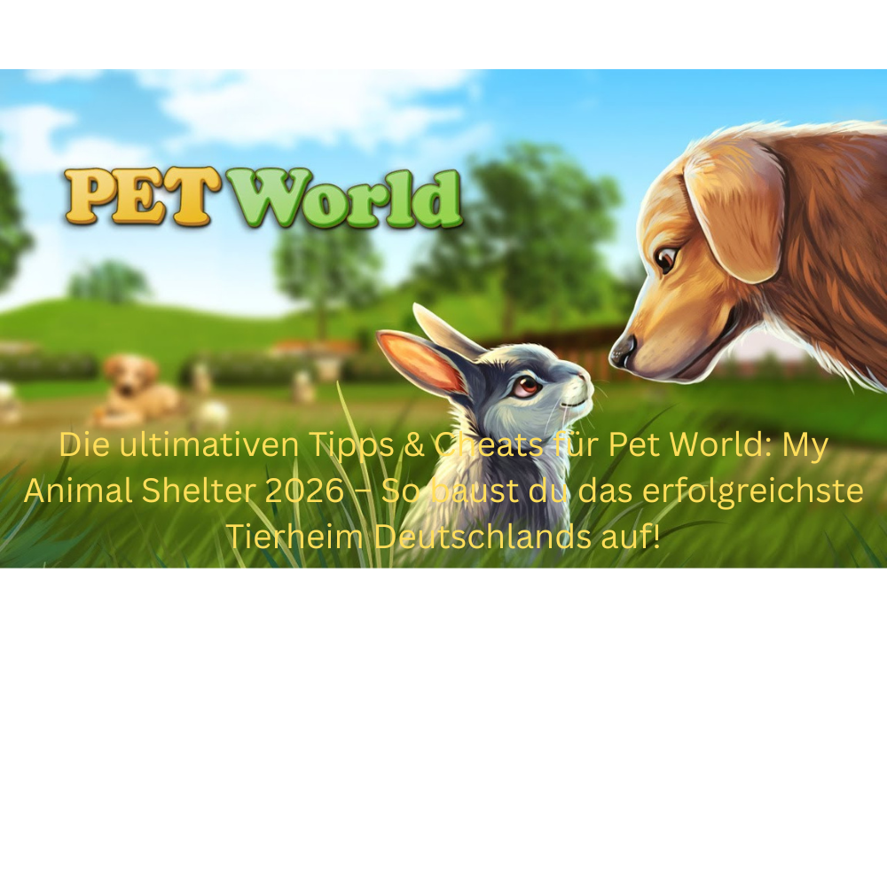 Die ultimativen Tipps & Cheats für Pet World: My Animal Shelter 2026 – So baust du das erfolgreichste Tierheim Deutschlands auf!