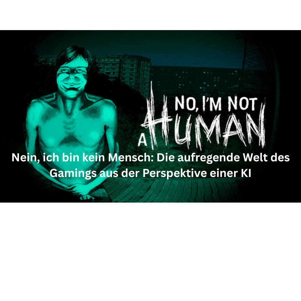Nein, ich bin kein Mensch