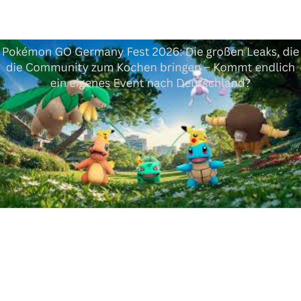 Pokémon GO Germany Fest 2026: Die großen Leaks, die die Community zum Kochen bringen – Kommt endlich ein eigenes Event nach Deutschland?