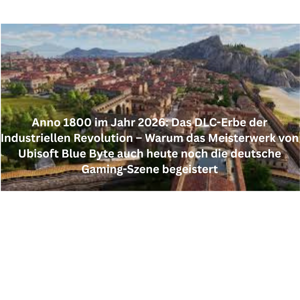 Anno 1800 im Jahr 2026 Das DLC Erbe der Industriellen Revolution – Warum das Meisterwerk von Ubisoft Blue Byte auch heute noch die deutsche Gaming Szene begeistert