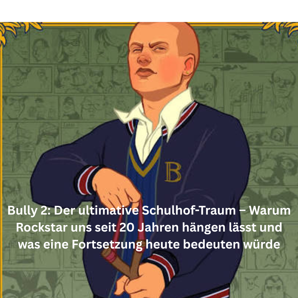 Bully 2 Der ultimative Schulhof Traum – Warum Rockstar uns seit 20 Jahren hängen lässt und was eine Fortsetzung heute bedeuten würde