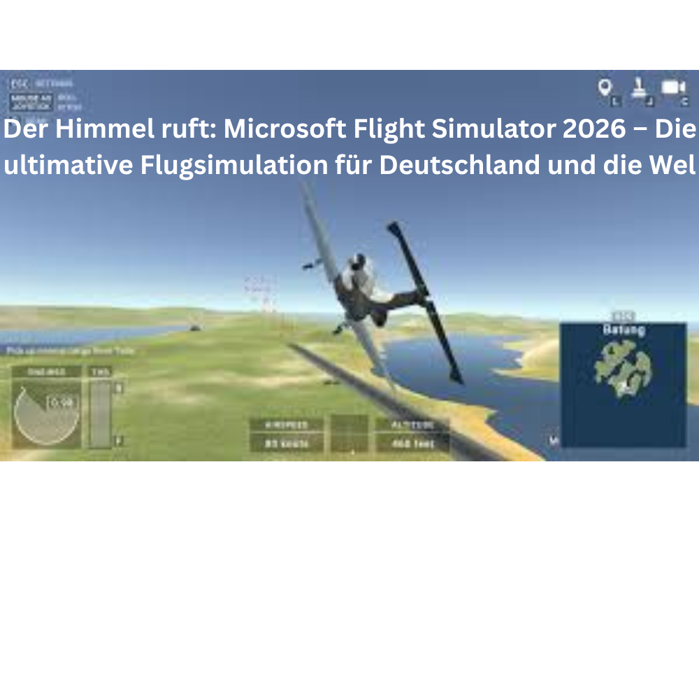 Der Himmel ruft Microsoft Flight Simulator 2026 – Die ultimative Flugsimulation für Deutschland und die Wel