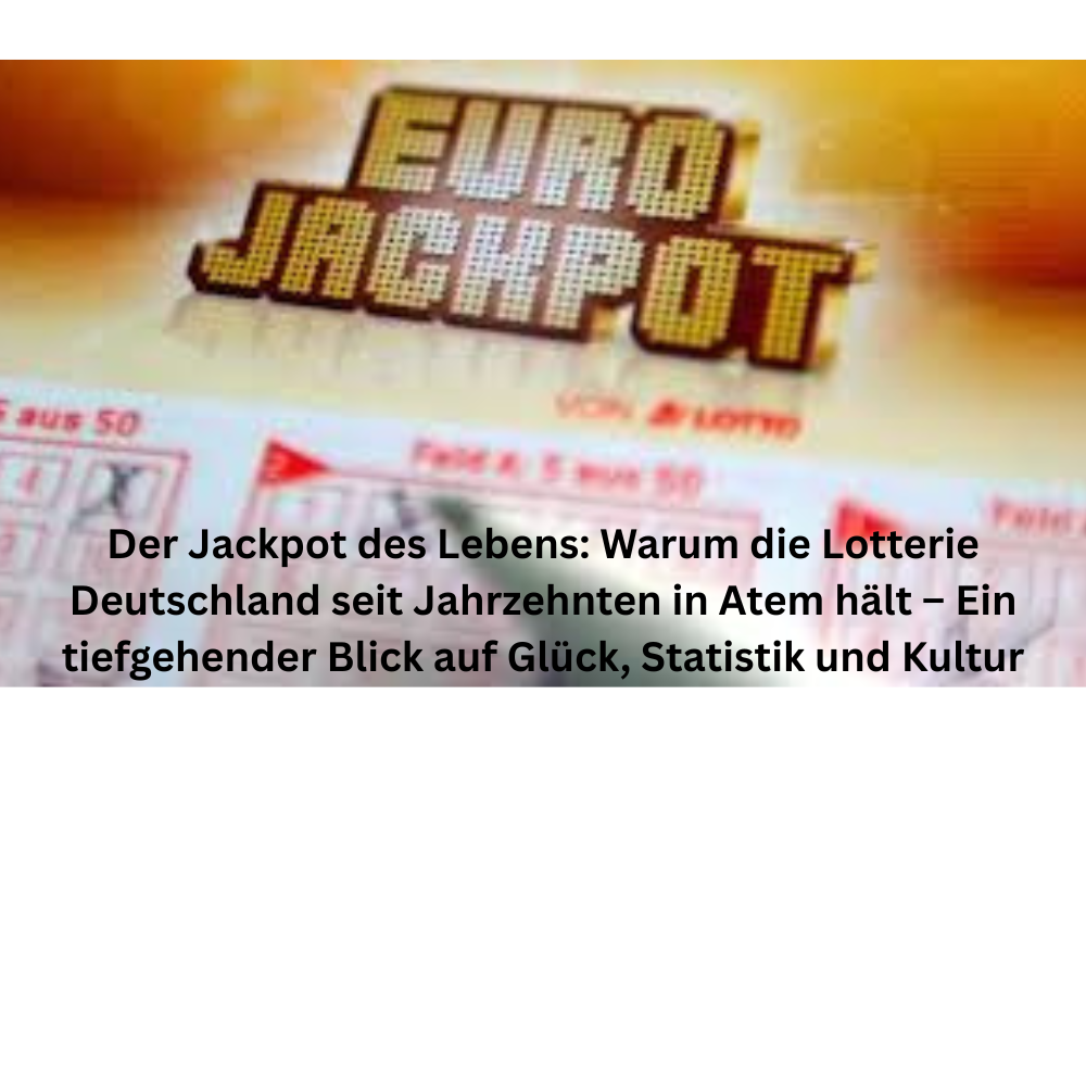 Der Jackpot des Lebens Warum die Lotterie Deutschland seit Jahrzehnten in Atem hält – Ein tiefgehender Blick auf Glück, Statistik und Kultur