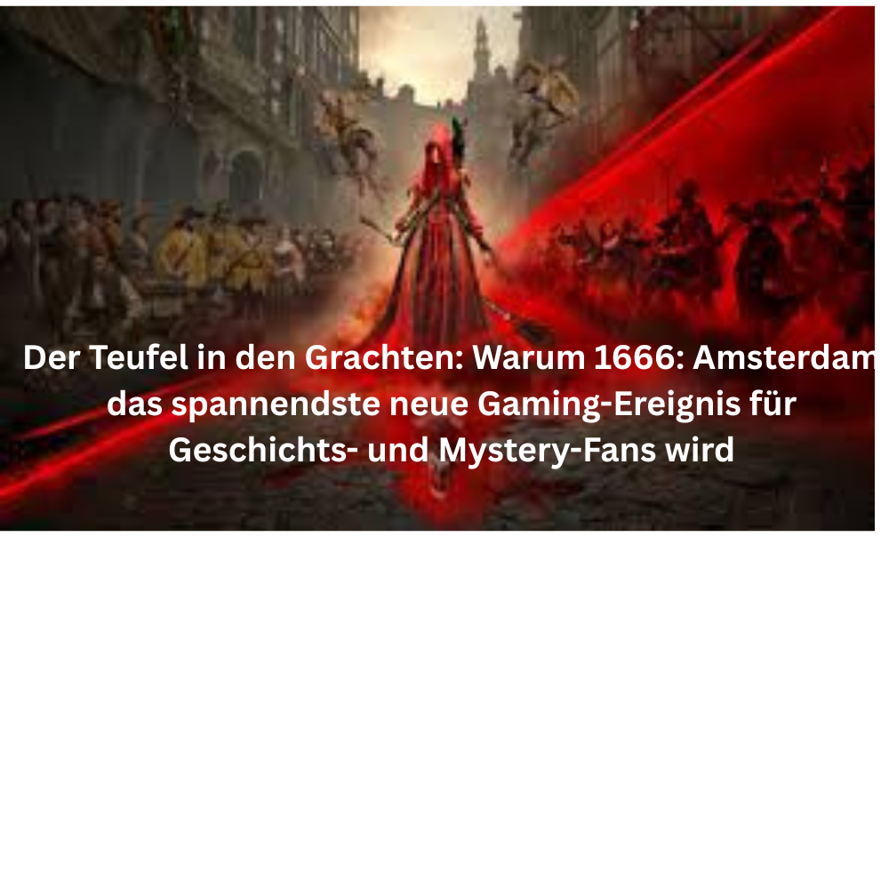 Der Teufel in den Grachten Warum 1666 Amsterdam das spannendste neue Gaming Ereignis für Geschichts und Mystery Fans wird