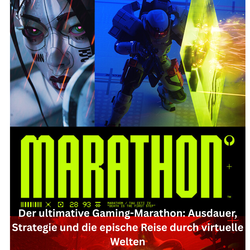 Der ultimative Gaming Marathon Ausdauer, Strategie und die epische Reise durch virtuelle Welten