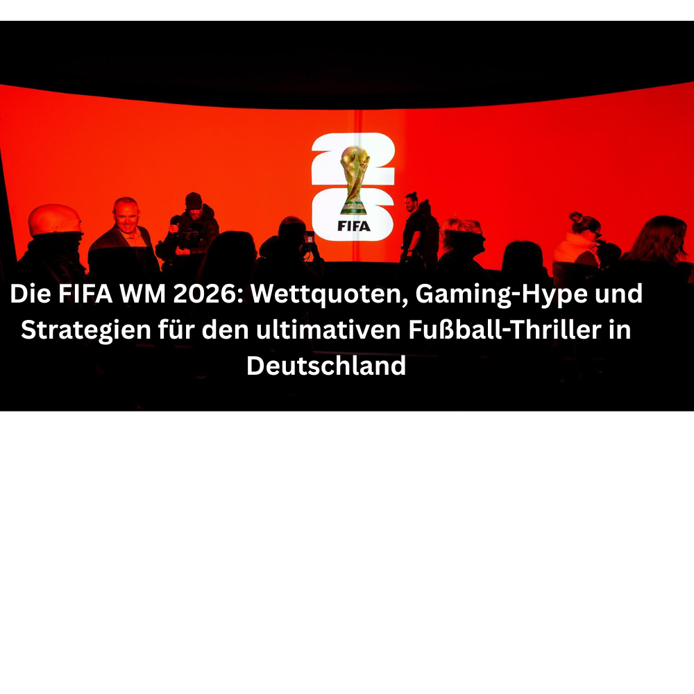 Die FIFA WM 2026 Wettquoten, Gaming Hype und Strategien für den ultimativen Fußball Thriller in Deutschland
