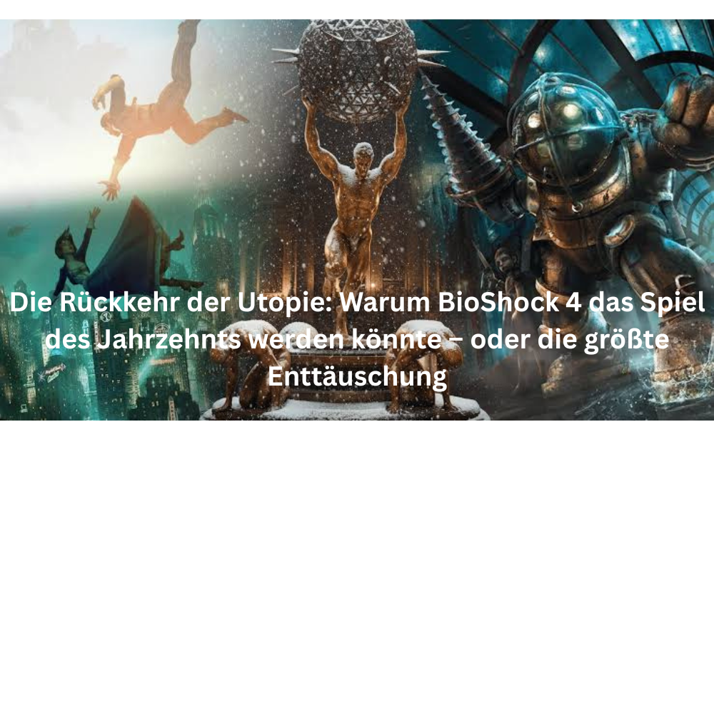 Die Rückkehr der Utopie Warum BioShock 4 das Spiel des Jahrzehnts werden könnte – oder die größte Enttäuschung
