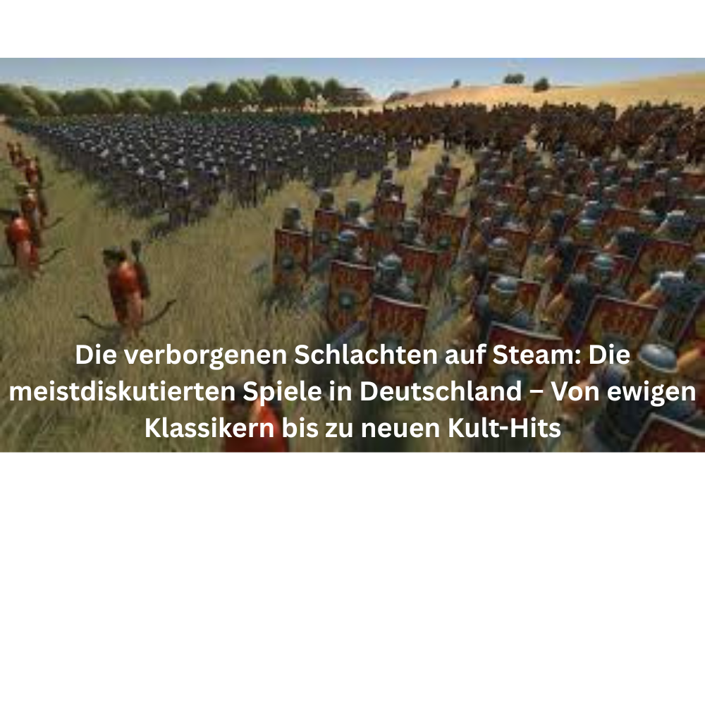 Die verborgenen Schlachten auf Steam Die meistdiskutierten Spiele in Deutschland – Von ewigen Klassikern bis zu neuen Kult Hits