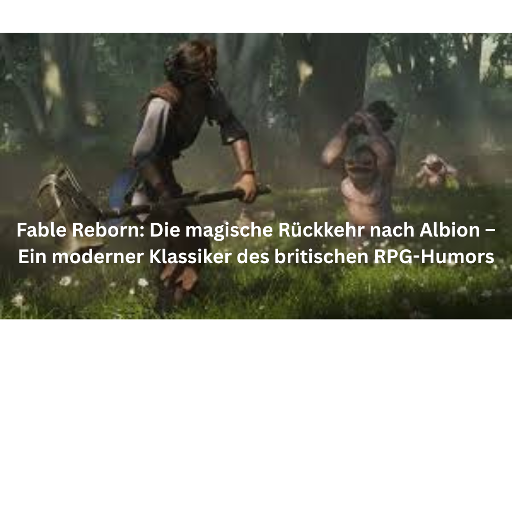 Fable Reborn Die magische Rückkehr nach Albion – Ein moderner Klassiker des britischen RPG Humors