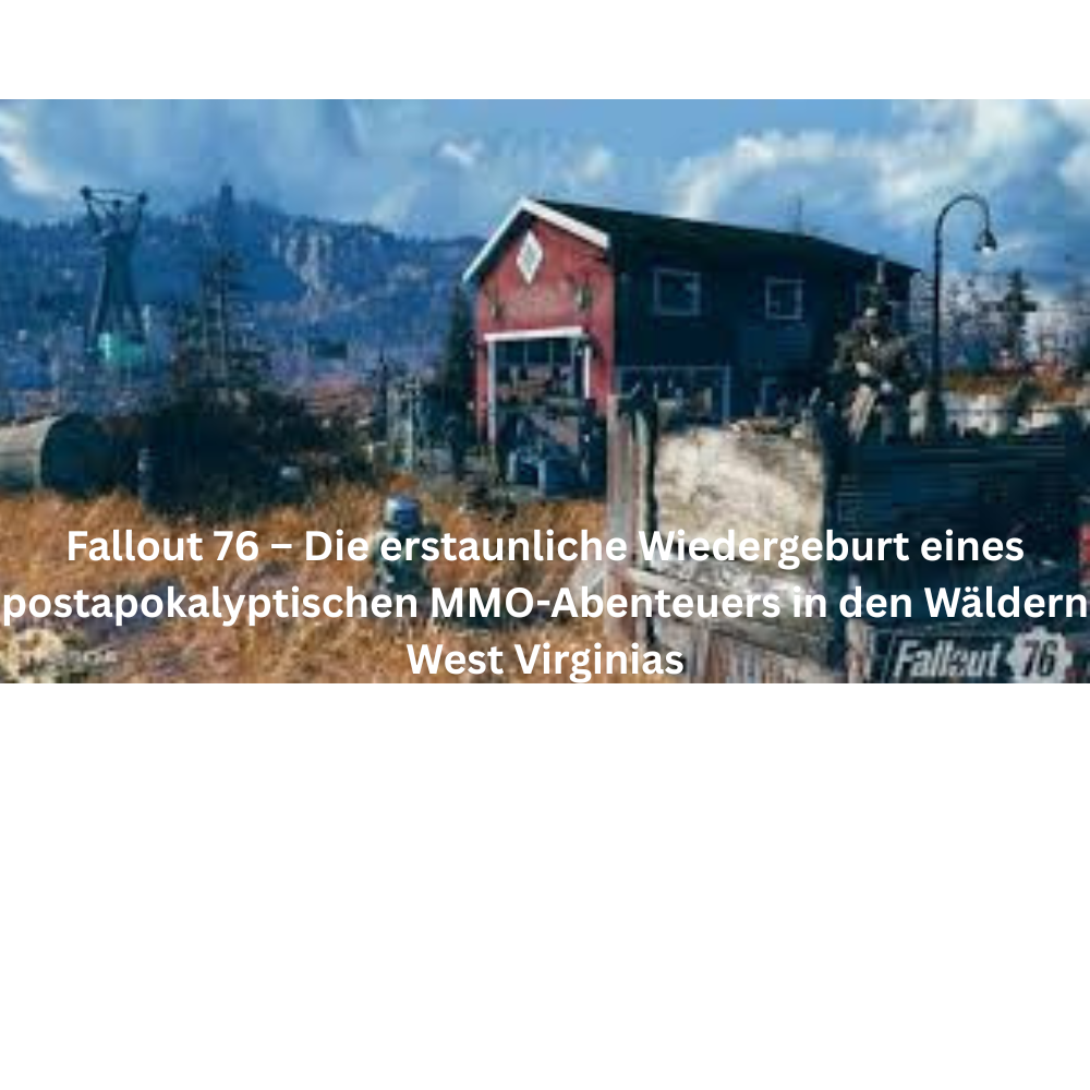 Fallout 76 – Die erstaunliche Wiedergeburt eines postapokalyptischen MMO Abenteuers in den Wäldern West Virginias