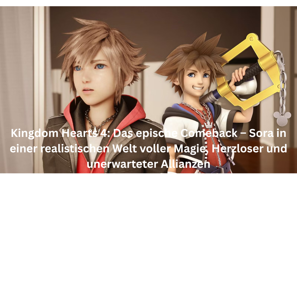 Kingdom Hearts 4 Das epische Comeback – Sora in einer realistischen Welt voller Magie, Herzloser und unerwarteter Allianzen