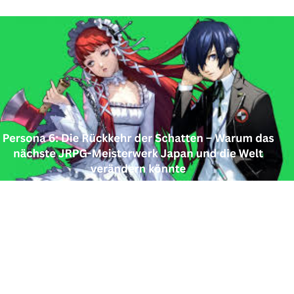 Persona 6 Die Rückkehr der Schatten – Warum das nächste JRPG Meisterwerk Japan und die Welt verändern könnte