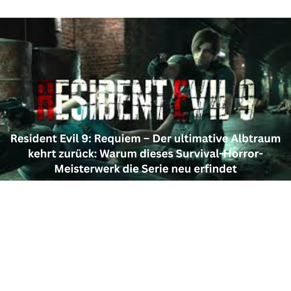 Resident Evil 9 Requiem – Der ultimative Albtraum kehrt zurück Warum dieses Survival Horror Meisterwerk die Serie neu erfindet