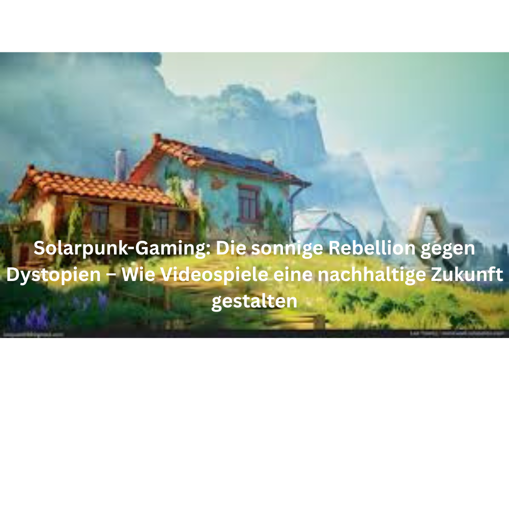 Solarpunk Gaming Die sonnige Rebellion gegen Dystopien – Wie Videospiele eine nachhaltige Zukunft gestalten