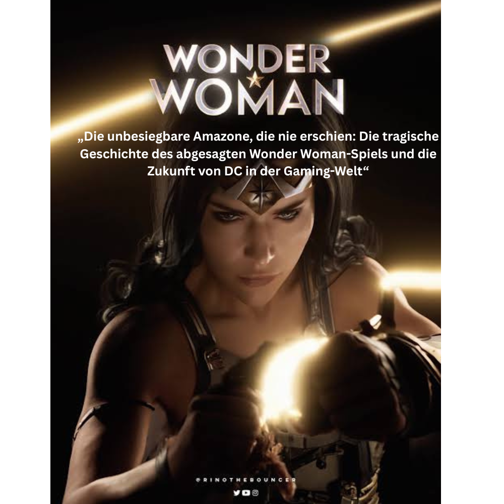 „Die unbesiegbare Amazone, die nie erschien Die tragische Geschichte des abgesagten Wonder Woman Spiels und die Zukunft von DC in der Gaming Welt“